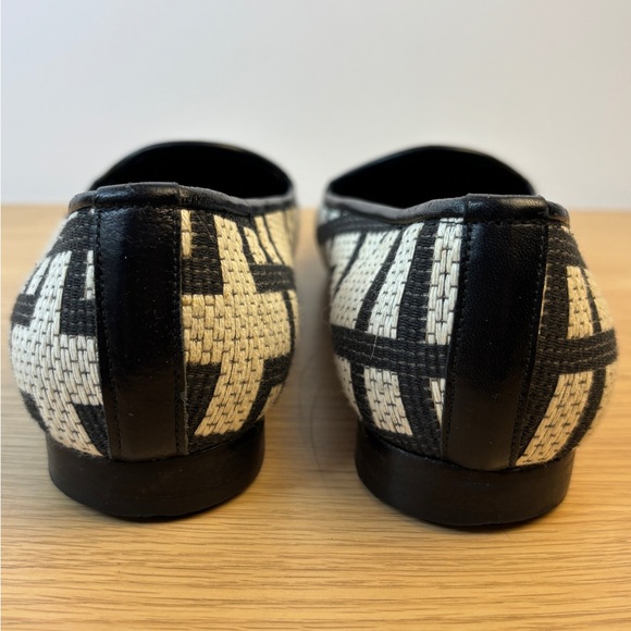 Zalo Women's Black and‎ White Patterned Loafers Woman’s 8.5 - Picture 4 of 8